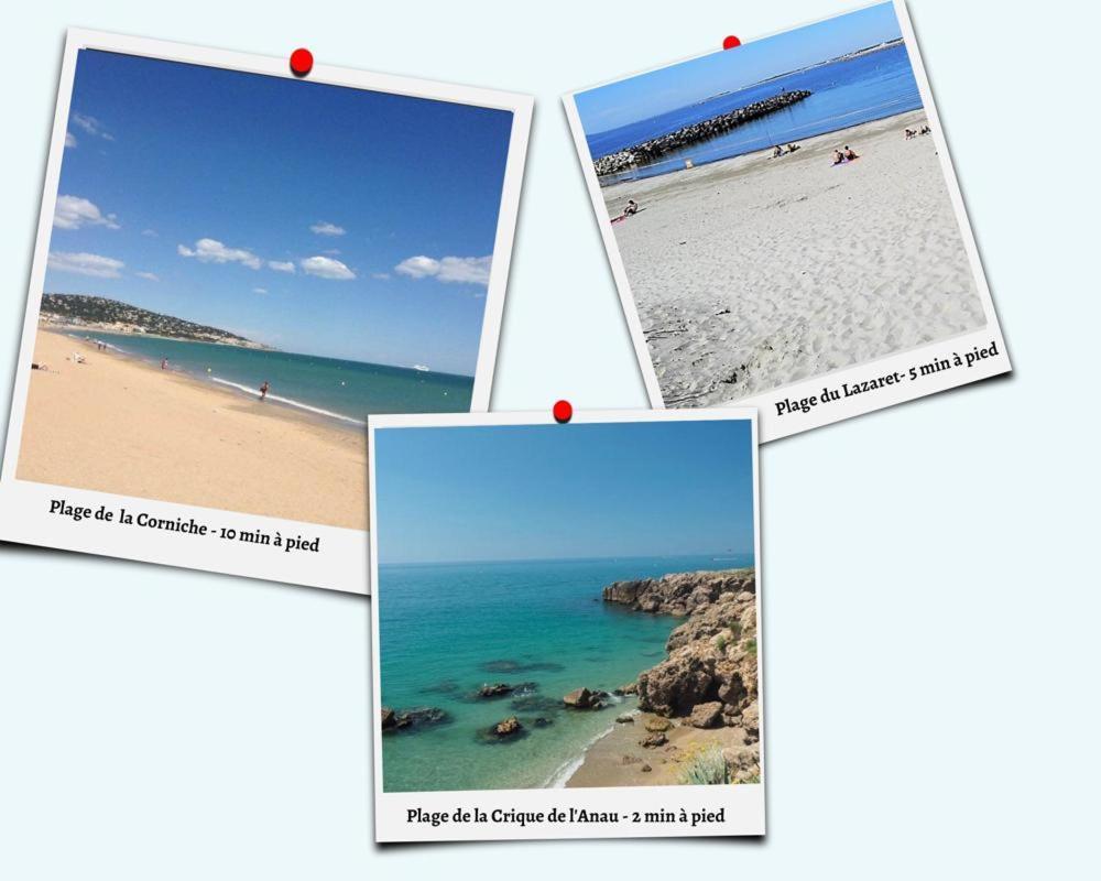 Le Paradis - Vue imprenable sur la mer Sète Extérieur photo
